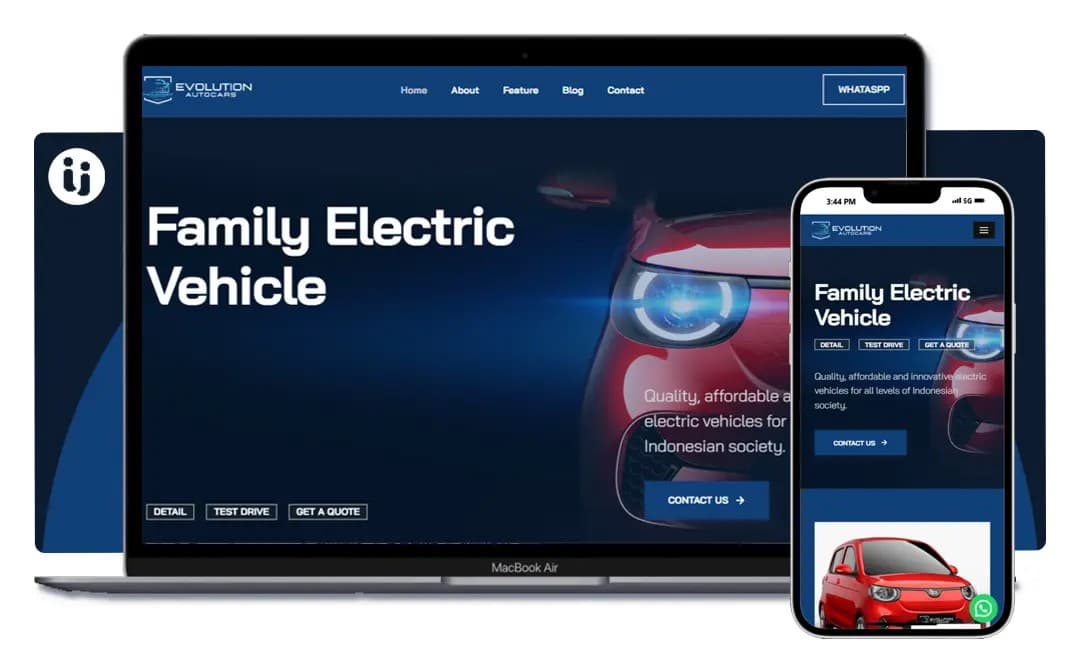 Company Profile — website karya Buat Website Sini untuk Evolution Car