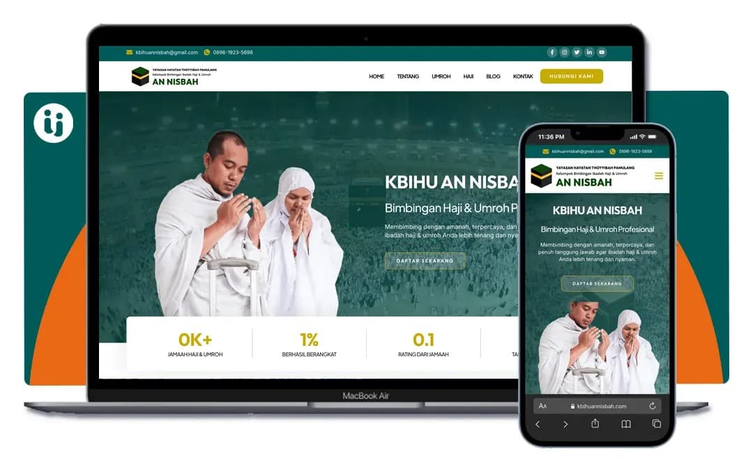 Company Profile — website karya Buat Website Sini untuk Jamaah Haji & Umroh