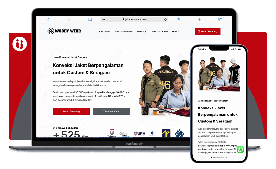 Jasa Konveksi Website
